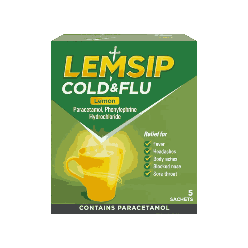 Lemsip Cold & Flu Lemon
