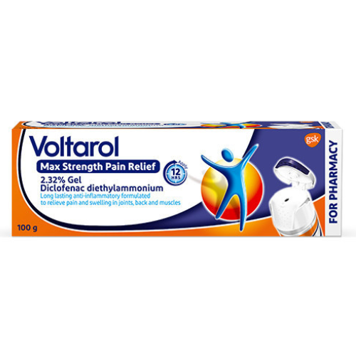 Voltarol Max Strength Pain Relief 2.32% Gel