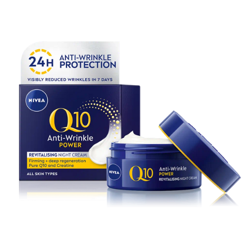 NIVEA Q10 Anti-Wrinkle Power Revitalising Night Cream 50ml