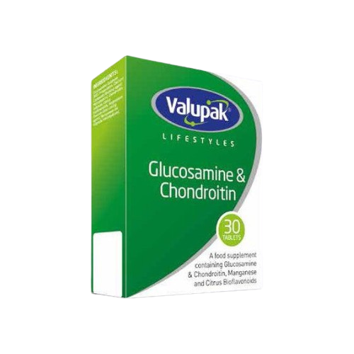 Valupak Glucosamine & Chondroitin Tablets 500/400mg