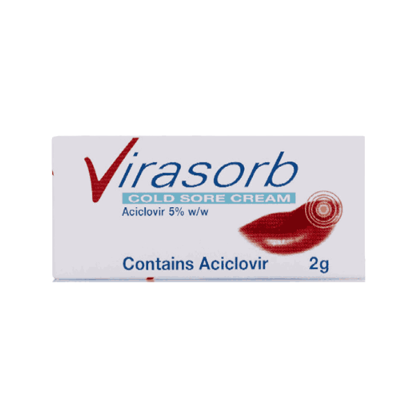 Virasorb Cold Sore Cream 2g