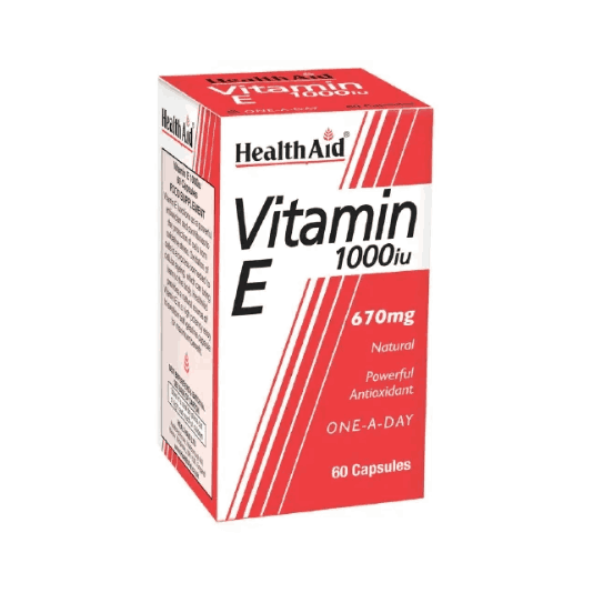 HealthAid Vitamin E 1000iu Capsules