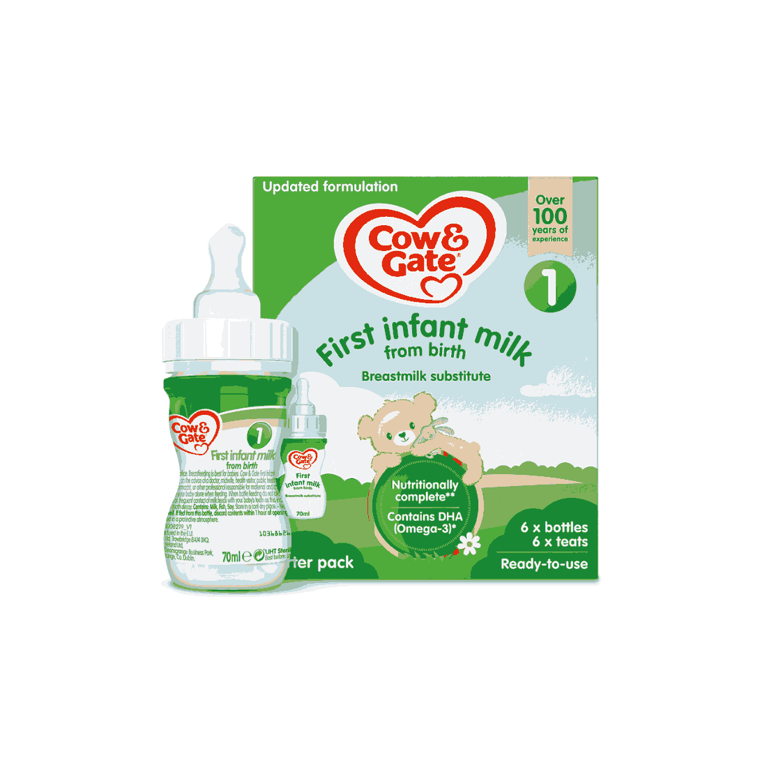 Cow & Gate First Infant milk (Liquid) Starter Pack