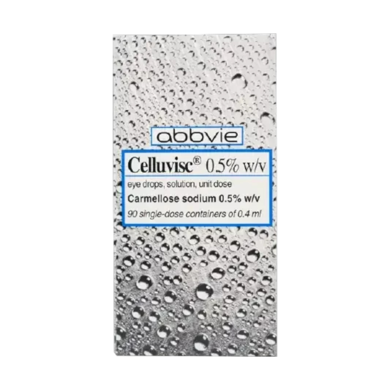 Celluvisc 0.5% Dry Eye Preparation 0.4ml