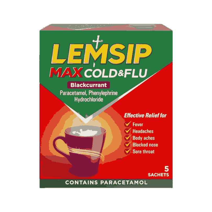 Lemsip Max Cold & Flu Blackcurrant