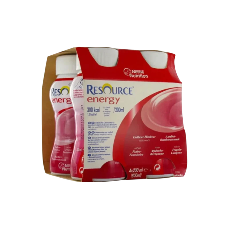 Resource Energy Strawberry-Raspberry 200ml