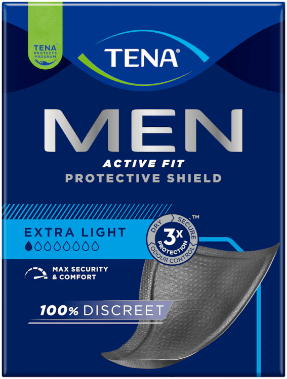 TENA Men Active Fit Protective Shield