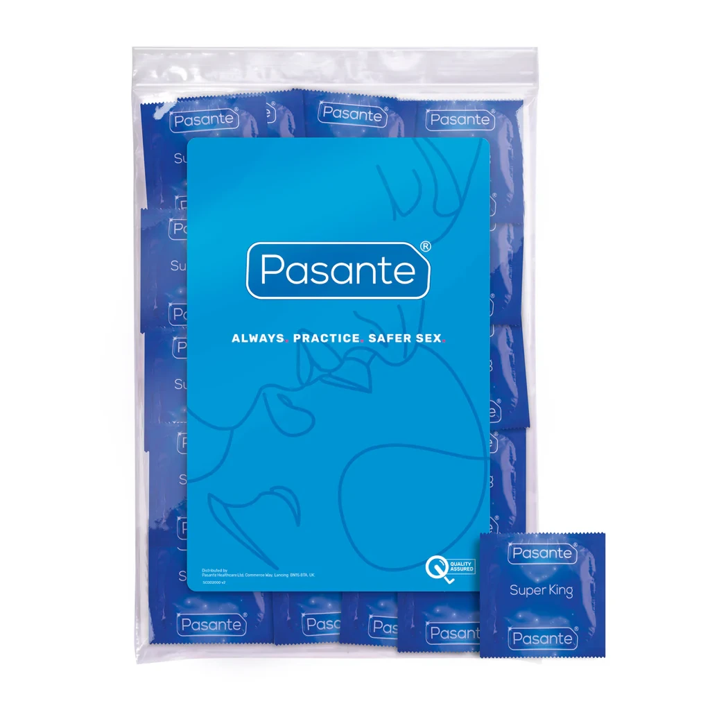 Pasante Super King Size Condoms Bulk Pack