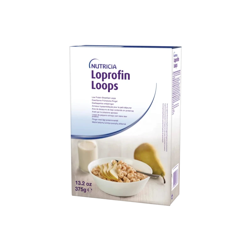 Loprofin Low Protein Cereal Loops 375g Box