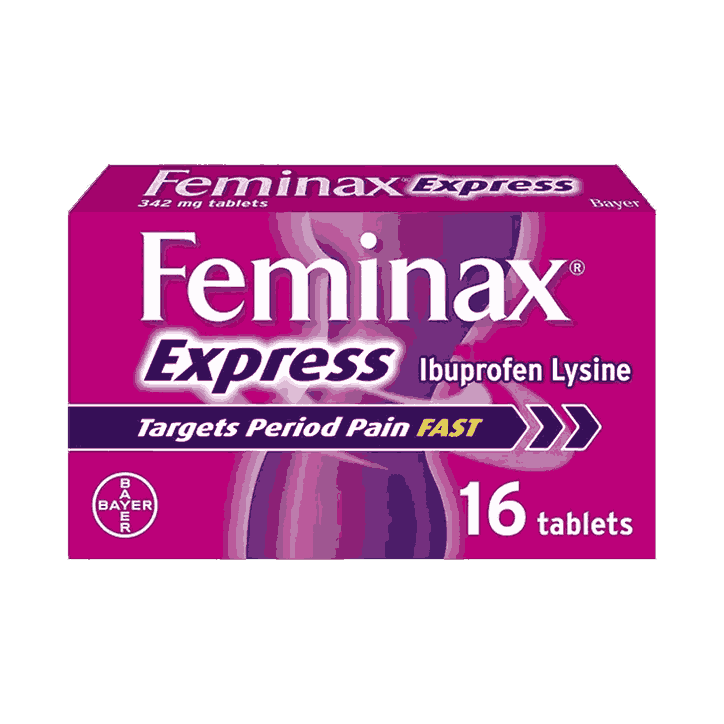 Feminax Express Tablets 342mg