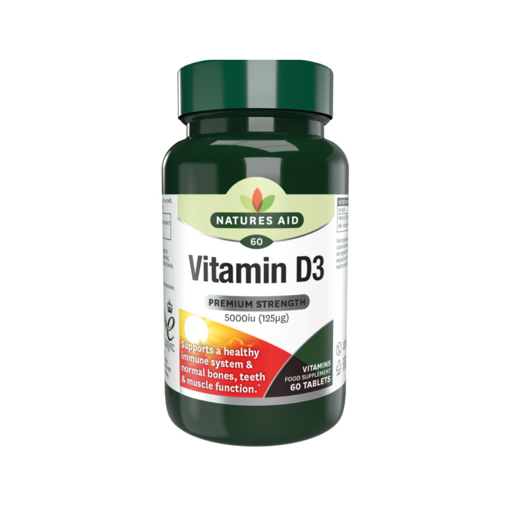 Natures Aid Vitamin D3 5000iu