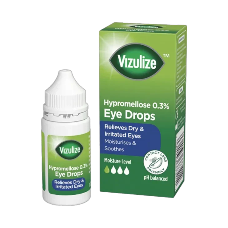 Vizulize Hypromellose 0.3% Eye Drops 10ml
