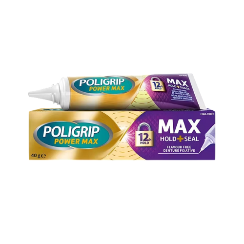 Poligrip Max Seal Denture Fixative 40g